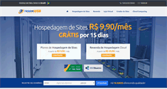 Desktop Screenshot of hoteldaweb.com.br
